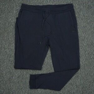 Cuts‎ Clothing Pants Mens Large Blue Performance Drawstring Joggers Zip Pocket